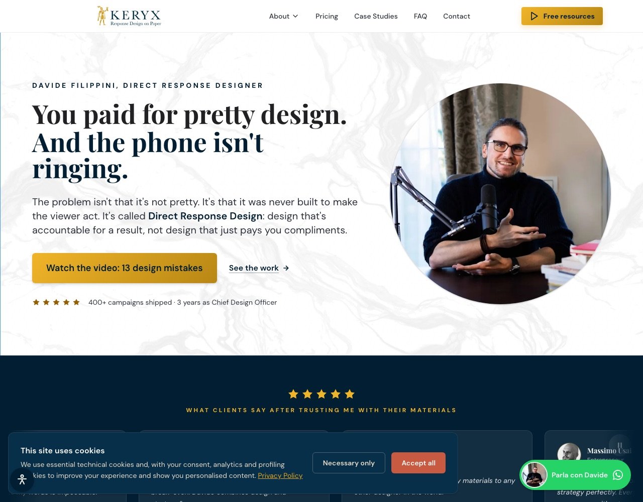 Il sistema di acquisizione e nurture di Keryx Design
