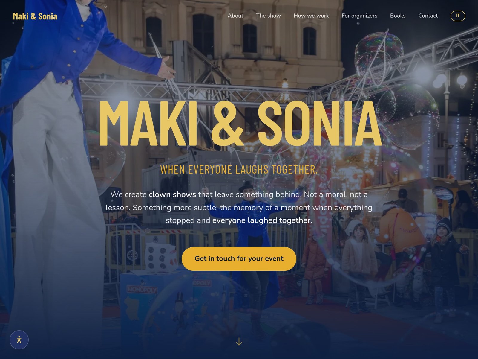 Anteprima del lavoro Maki e Sonia